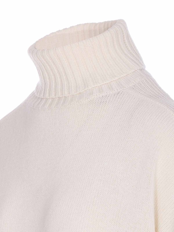 The Best Shops ALLUDE: クルーネック - クルーネック - 白