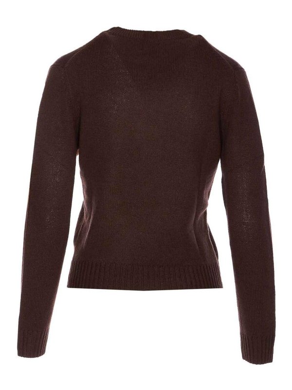 ALLUDE: crew necks online - Crewneck Sweater