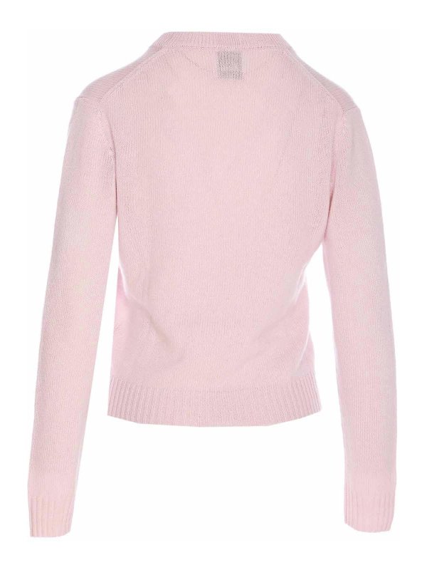 ALLUDE: Pull col rond online - Pull Col Rond - Rose