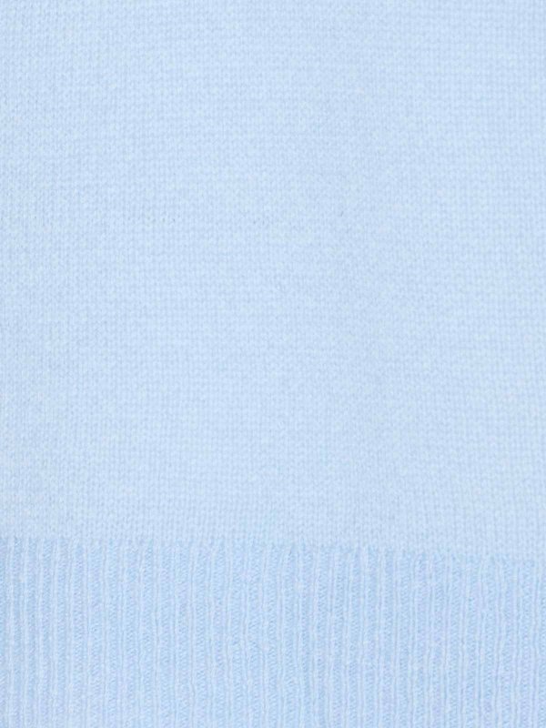 The Best Shops ALLUDE: Suéteres con cuello pico - Suéter Cuello Redondo - Azul