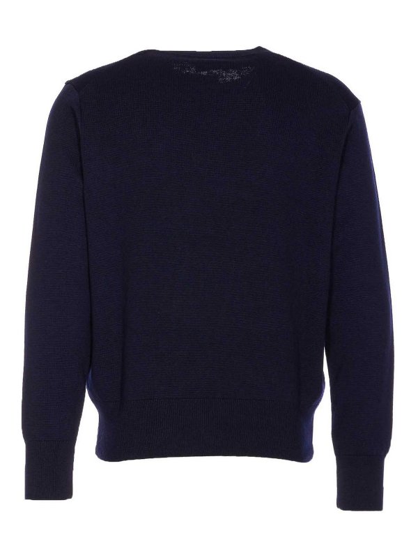 AMI PARIS: crew necks online - Ami De Coeur Sweater