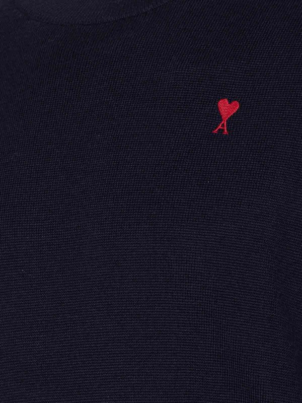 The Best Shops AMI PARIS: crew necks - Ami De Coeur Sweater