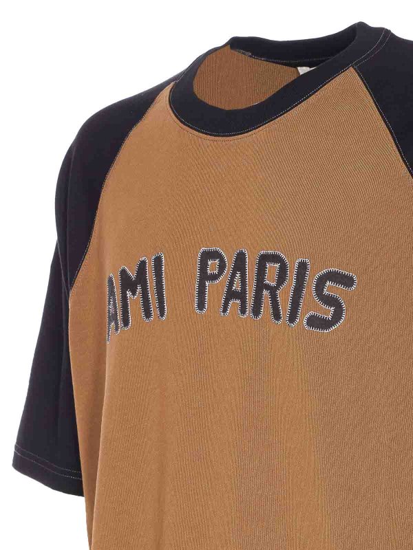 The Best Shops AMI PARIS: t-shirt - T-shirt del logo Ami Paris