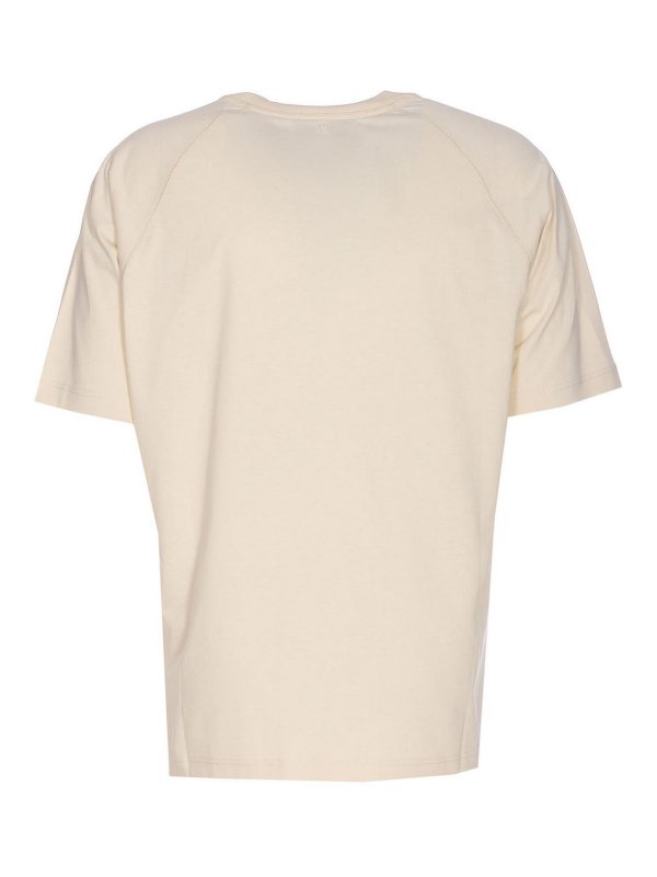 AMI PARIS: T-shirts online - T-Shirt - Weiß