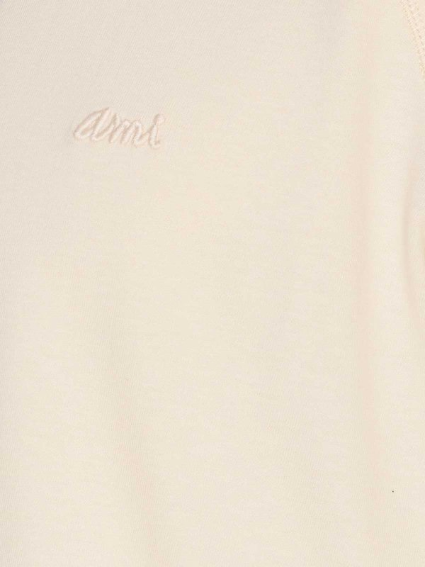 The Best Shops AMI PARIS: T-shirts - T-Shirt - Weiß