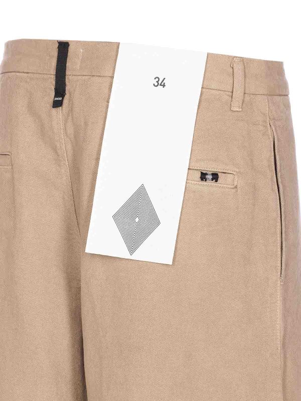 The Best Shops AMISH: Bootcut - Bootcut Jeans - Beige