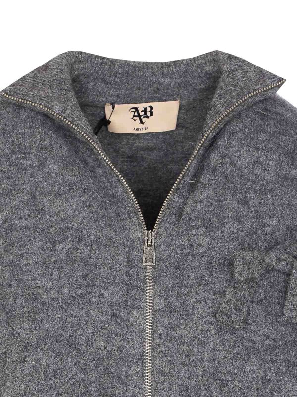 ボンバージャケット - グレー shop online: ANIYE BY