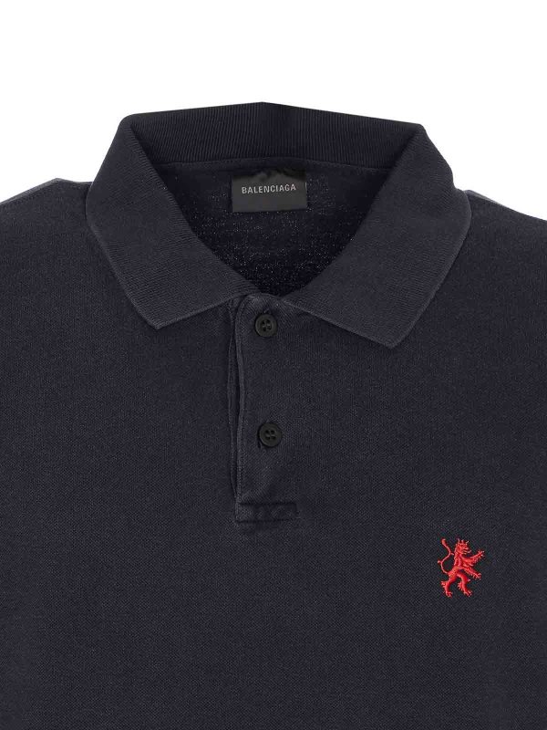 ポロシャツ - 黒 shop online: BALENCIAGA