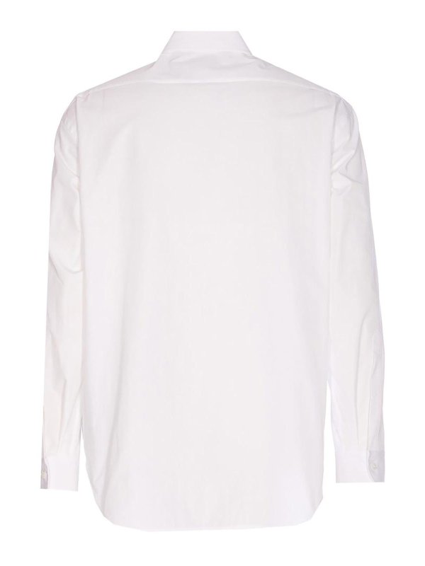 BALENCIAGA: shirts online - White Standard Shirt Frontal Buttons Closure