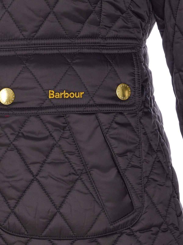 The Best Shops BARBOUR: casual jackets - Black Beadnell Quilted Jacket