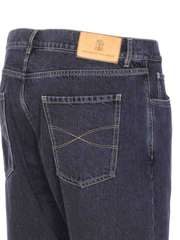 The Best Shops BRUNELLO CUCINELLI: Bootcut - Bootcut Jeans - Blau