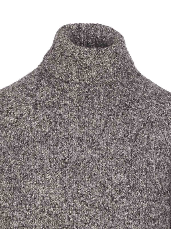 クルーネック - グレー shop online: BRUNELLO CUCINELLI