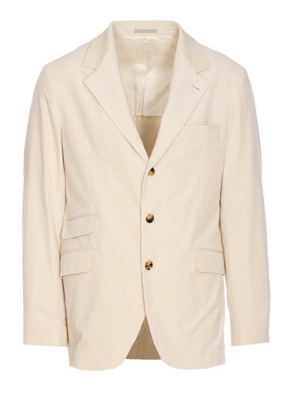 BRUNELLO CUCINELLI: カジュアルジャケット - カジュアルジャケット - ベージュ