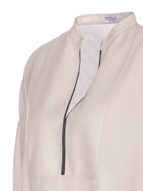 The Best Shops BRUNELLO CUCINELLI: Chemises - Chemise - Gris