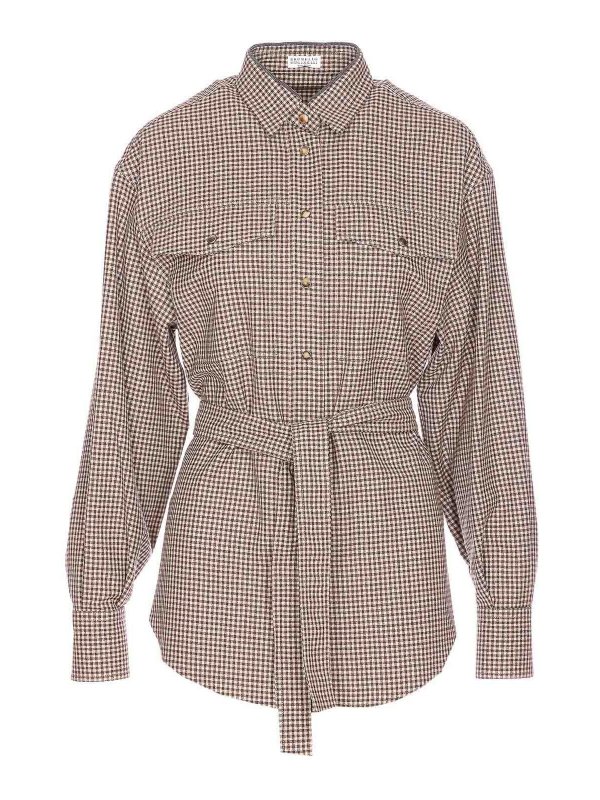 BRUNELLO CUCINELLI: Camisas - Camisa - Beis