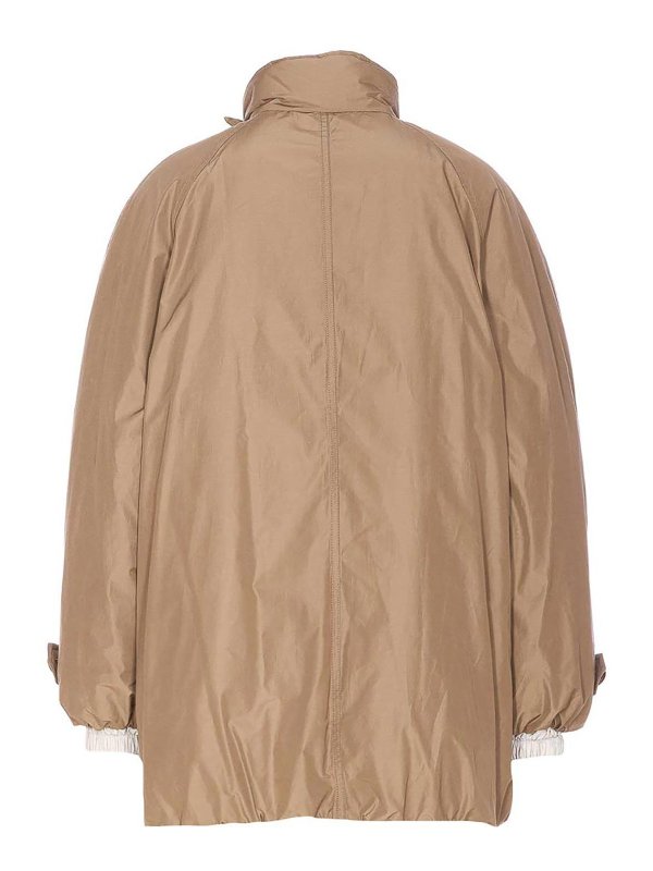 BRUNELLO CUCINELLI: ダウン・ハイテクジャケット online - ダウンジャケット - ベージュ