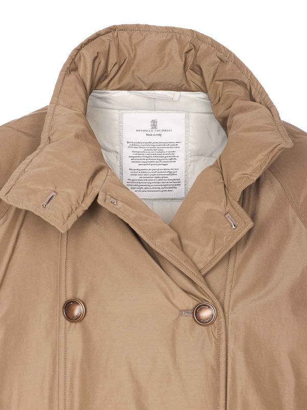 BRUNELLO CUCINELLI buy online ダウンジャケット - ベージュ