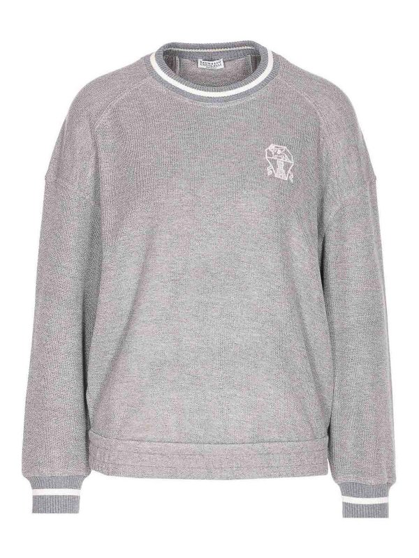 BRUNELLO CUCINELLI: Sweatshirts & Sweaters - Logo Sweatshirt