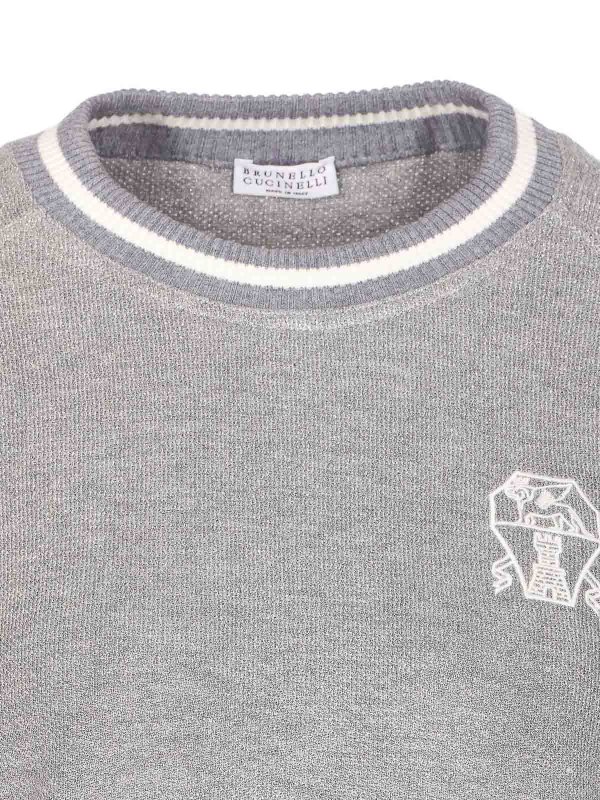 Logo Sweatshirt shop online: BRUNELLO CUCINELLI