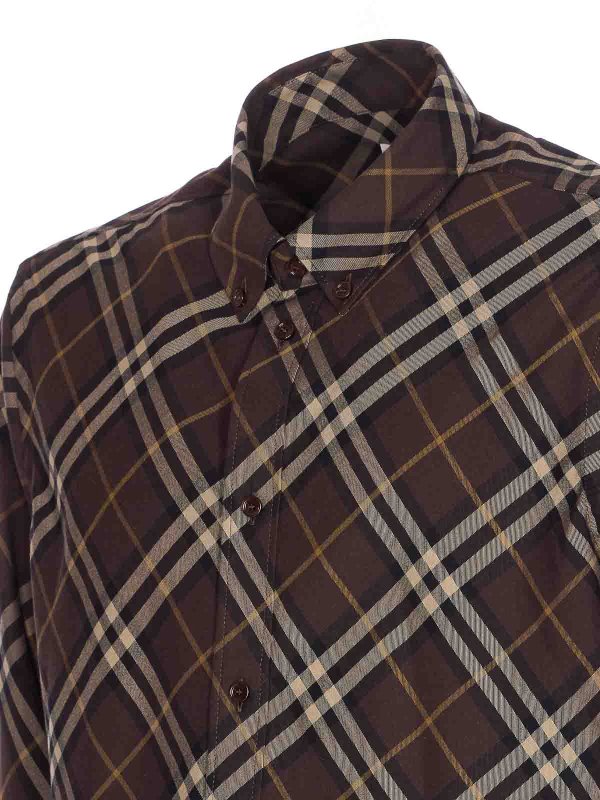 The Best Shops BURBERRY: シャツ - シャツ - ブラウン