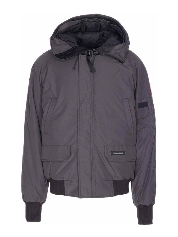 Canada Goose: ボンバージャケット - ボンバージャケット - グレー