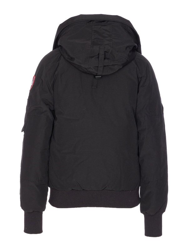 Canada Goose: bombers online - Black Chillwack Bomber Zip