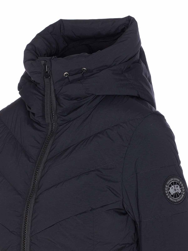 The Best Shops Canada Goose: casual jackets - Black Clair Jacket Frontal Zip Closure