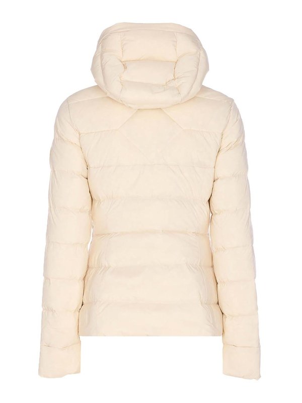 Canada Goose: casual jackets online - White Clair Jacket Frontal Zip Closure