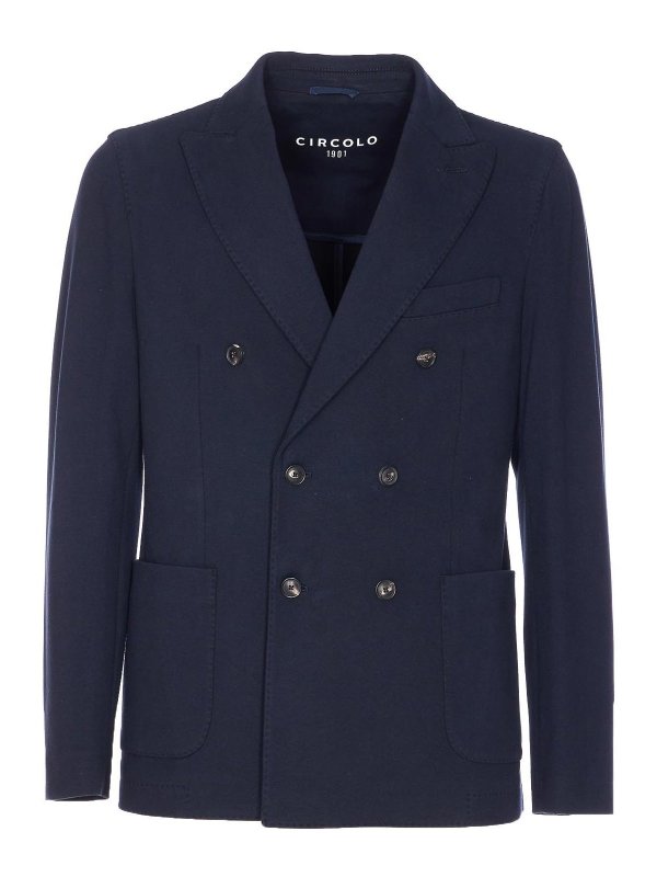 CIRCOLO 1901: Vestes casuals - Veste Casual - Bleu