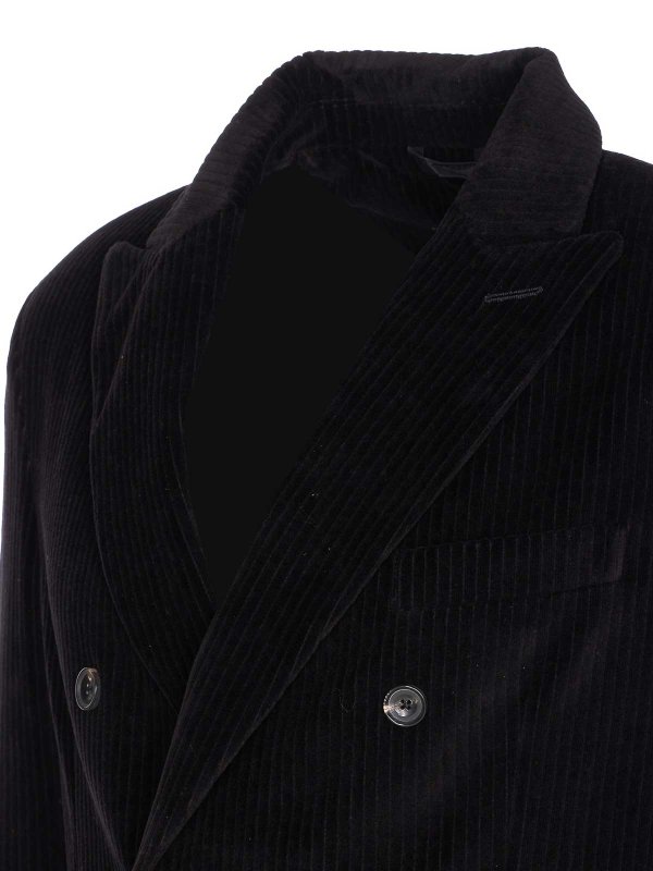 The Best Shops CIRCOLO 1901: Vestes en cuir - Blouson En Cuir - Noir