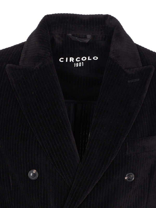 Blouson En Cuir - Noir shop online: CIRCOLO 1901