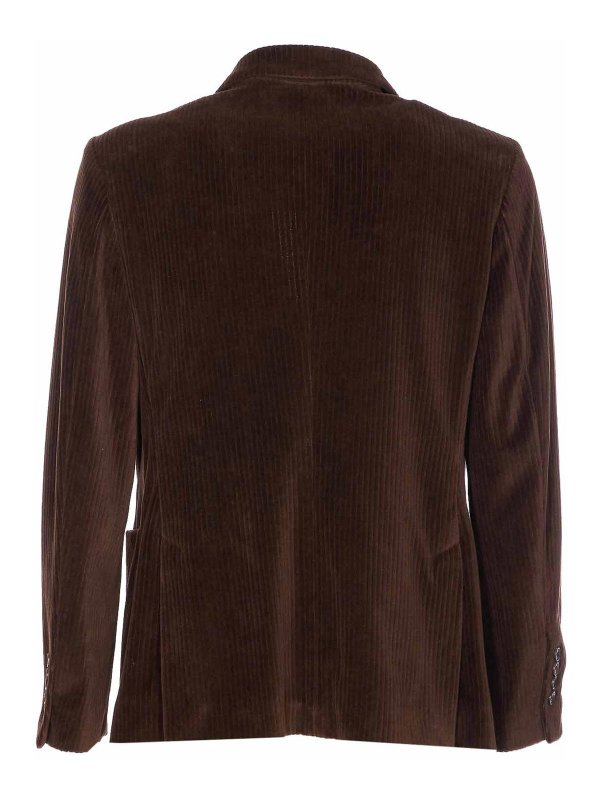 CIRCOLO 1901: Vestes en cuir online - Blouson En Cuir - Marron