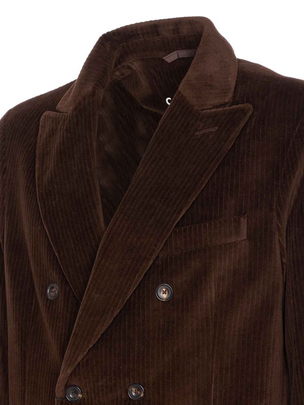 The Best Shops CIRCOLO 1901: Vestes en cuir - Blouson En Cuir - Marron