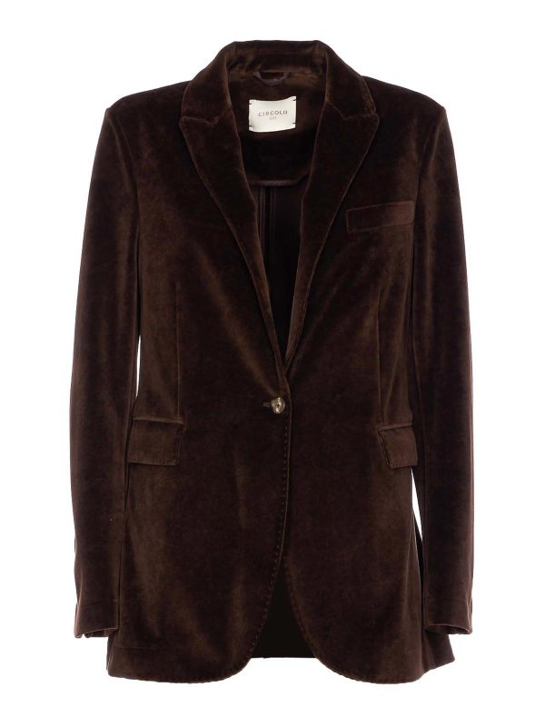 CIRCOLO 1901: カジュアルジャケット - カジュアルジャケット - ブラウン