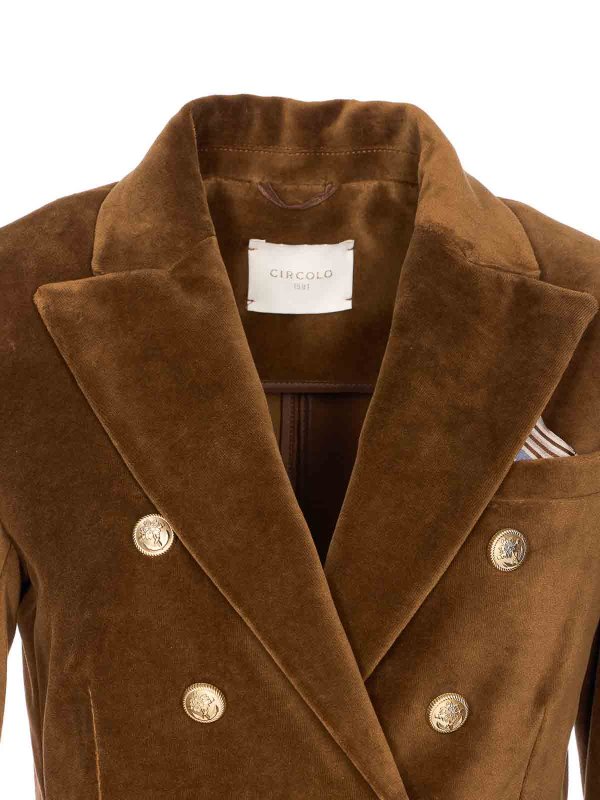 Cappotto in pelle shop online: CIRCOLO 1901