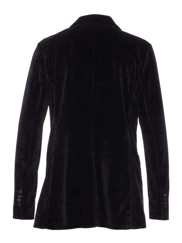 CIRCOLO 1901: casual jackets online - Black Velvet Jacket
