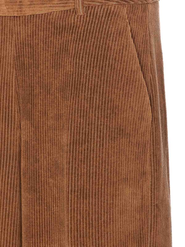 The Best Shops CIRCOLO 1901: Pantalons casual - Pantalons Décontractés - Marron