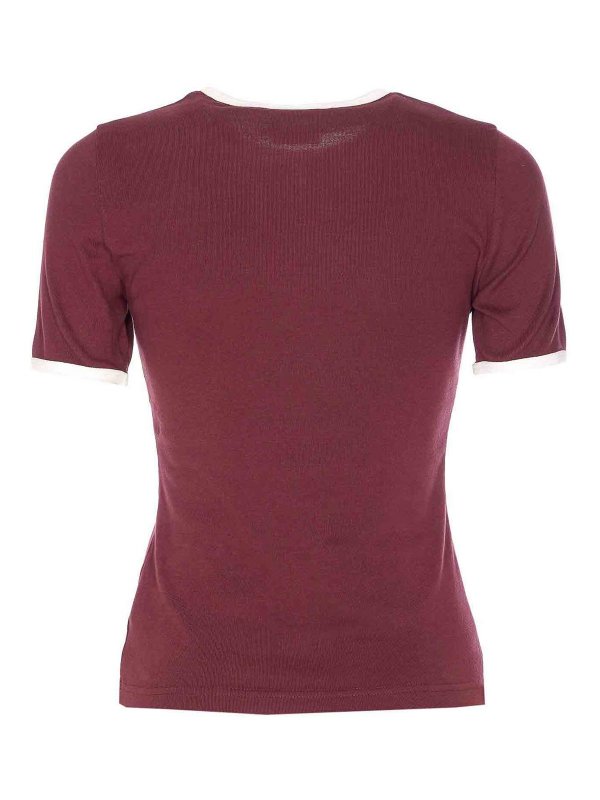 Courreges: Camisetas online - Camiseta - Rojo