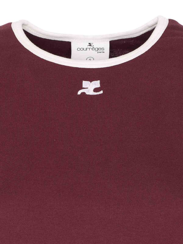 Camiseta - Rojo Replica 
online: Courreges