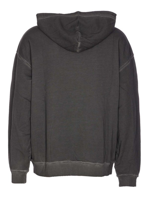 DIESEL: Felpe e maglie online - Grey S-Boxt Hoodie