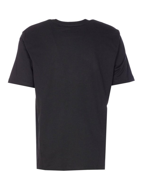 DIESEL: t-shirt online - T-shirt T-Djust-Met nera