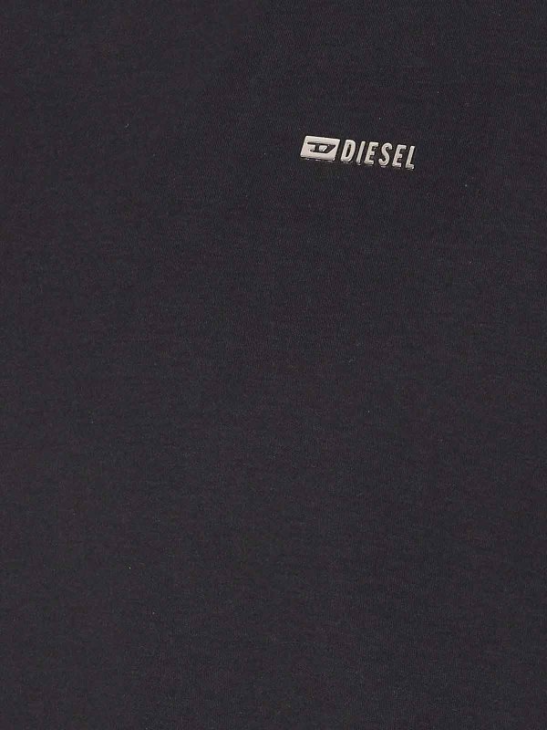 The Best Shops DIESEL: t-shirt - T-shirt T-Djust-Met nera