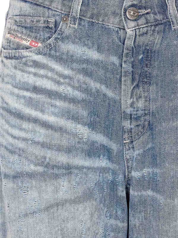 ブーツカットジーンズ - ブルー shop online: DIESEL