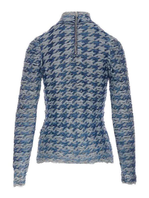 DIESEL: Top e canotte online - Top a maniche lunghe blu