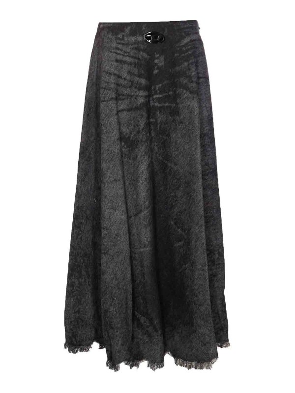 DIESEL: Knee length skirts & Midi - De-Hannie Skirt