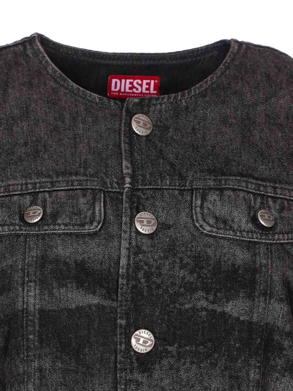 Veste En Jean - Noir shop online: DIESEL