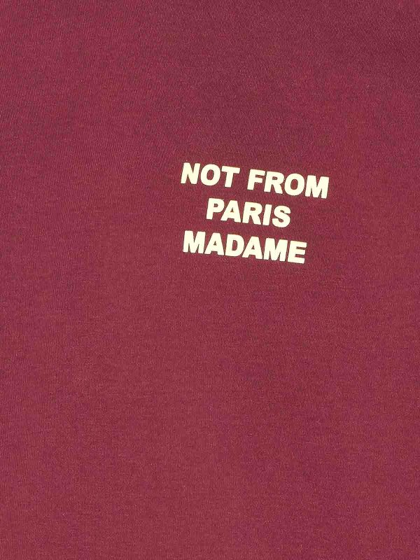 The Best Shops DRÔLE DE MONSIEUR: t-shirts - Le Slogan T-Shirt