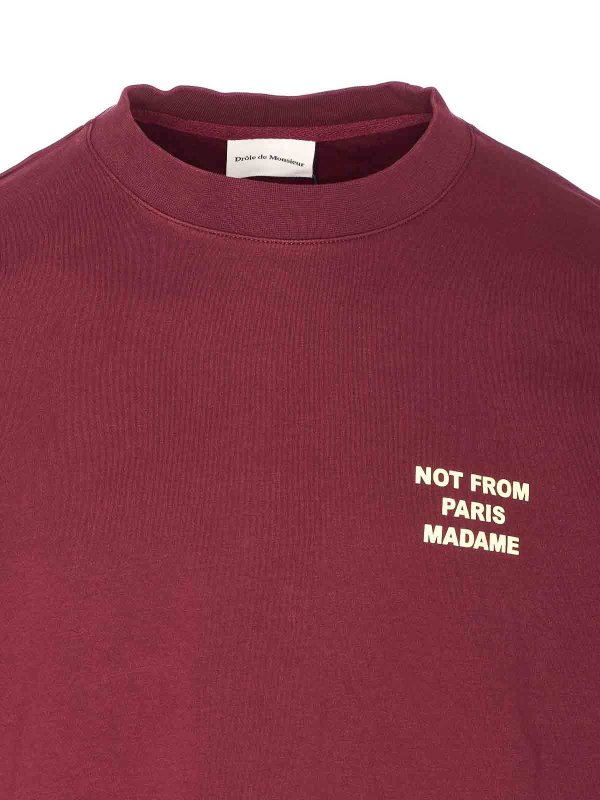 Le Slogan T-Shirt shop online: DRÔLE DE MONSIEUR