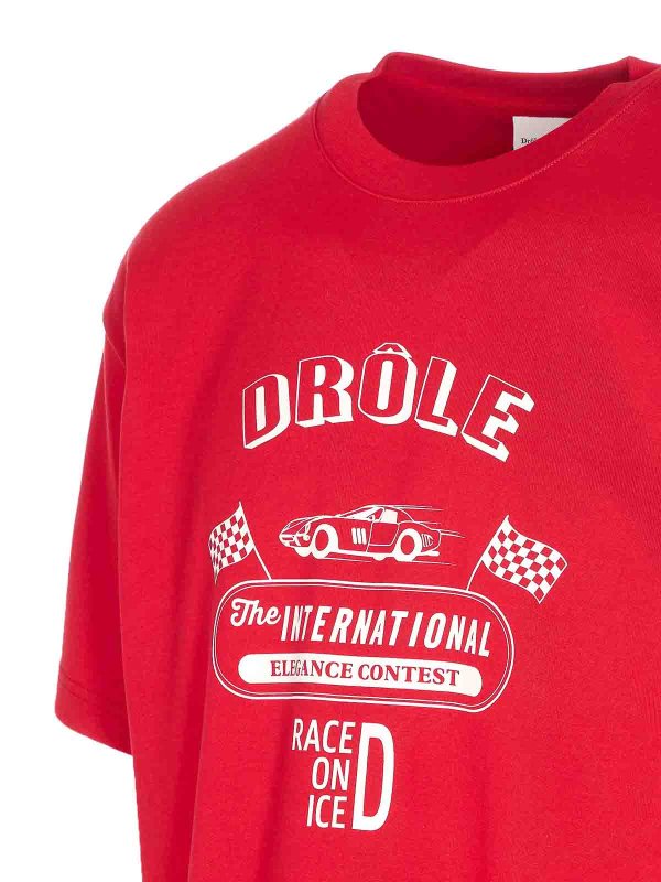 The Best Shops DRÔLE DE MONSIEUR: t-shirts - La Race On Ice T-Shirt