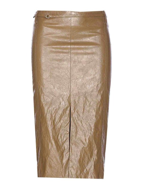 ELEH: Knielange und Midi Röcke - Midirock - Grün